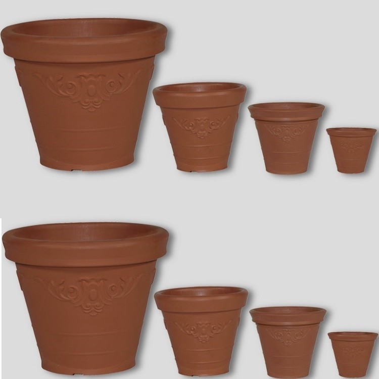 BYZANTIO PLASTIC PLANT POT 500